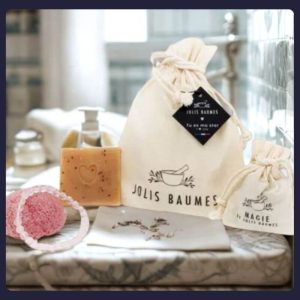 Coffret cadeau bien-être femme avec savon artisanal, quartz rose et lavande : tu es ma star